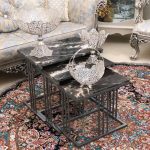 میز عسلی سه تایی فلاور - تصویر 4