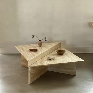 میز جلو مبلی سنگی کد 0024 - تصویر 3