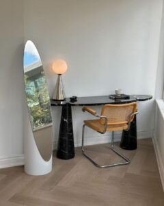 میز کنسول سنگی مشکی - تصویر 3