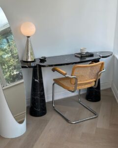 میز کنسول سنگی مشکی - تصویر 5