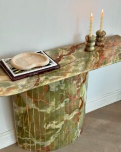 میز مرمر سنگی کد 5684 - تصویر 4