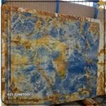 سنگ اسلب مرمر آبی کد 34