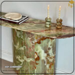 میز مرمر سنگی کد 5684