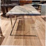 میز جلو مبلی استیل و سنگ - تصویر 5