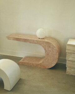 میز کنسول سنگی کد 3430 - تصویر 5