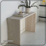 میز کنسول سنگی کد 090