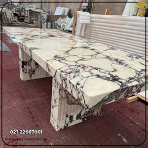 میز ناهار خوری سنگی کد 87
