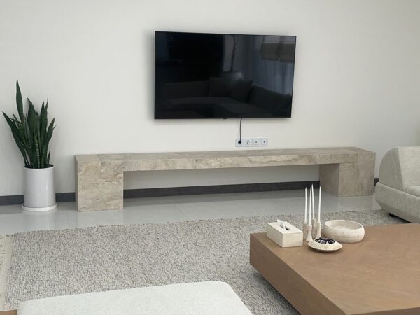 میز تلویزیون تراورتن - تصویر 7