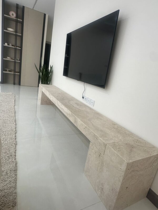 میز تلویزیون تراورتن - تصویر 3