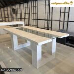 آریا میز ناهارخوری سنگی